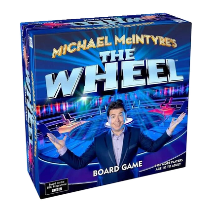 Michael McIntyre's The Wheel board game retail box