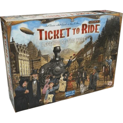 Ticket to Ride Legacy: Legends of the West - The Card Vault