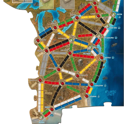 Ticket to Ride Legacy: Legends of the West - The Card Vault