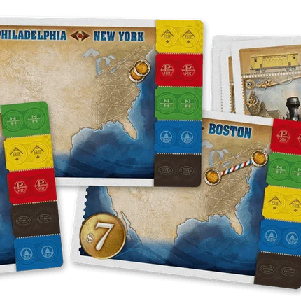 Ticket to Ride Legacy: Legends of the West - The Card Vault
