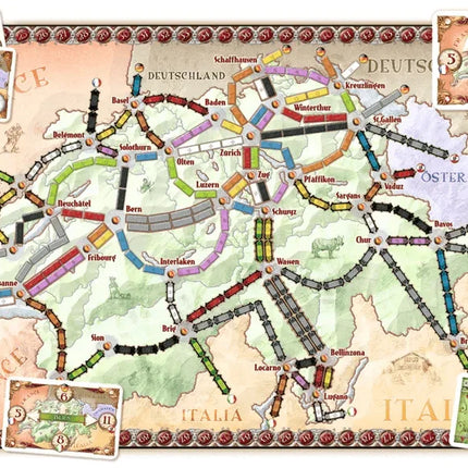Ticket to Ride - Map Collection 2 - India & Switzerland - The Card Vault