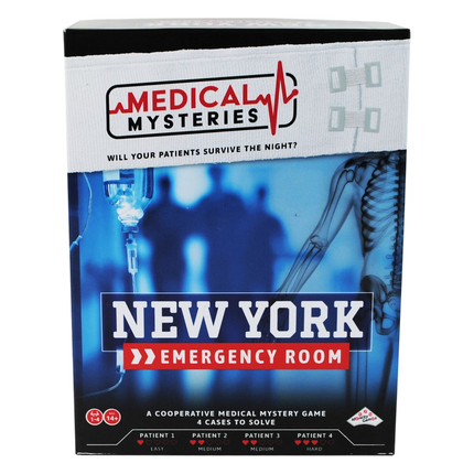 Medical Mysteries New York Emergency Room official box artwork
