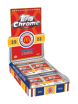 Topps - 2022 Chrome McDonald's All American Basketball (NBA) - Hobby Box - The Card Vault
