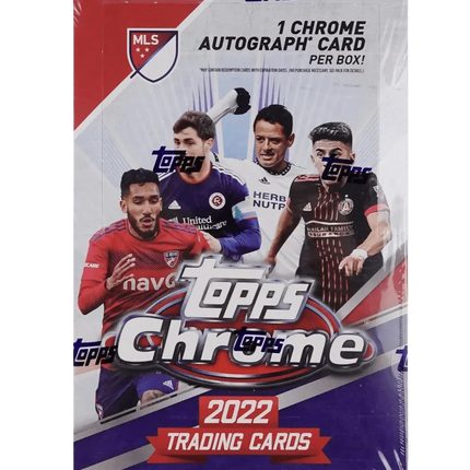 Topps - 2022 Major League Soccer Chrome - Hobby Box - The Card Vault