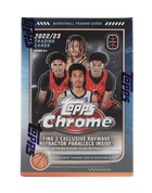 Topps - 2022/23 Chrome Overtime Elite Basketball (NBA) - Blaster Box - The Card Vault