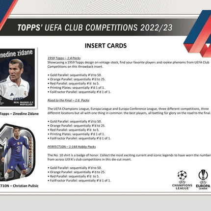 Topps - 2022/23 UEFA Club Competitions Football (Soccer) - Hobby Box - The Card Vault