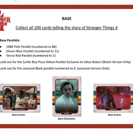 Topps - 2023 Stranger Things Season 4 - Hobby Box - The Card Vault