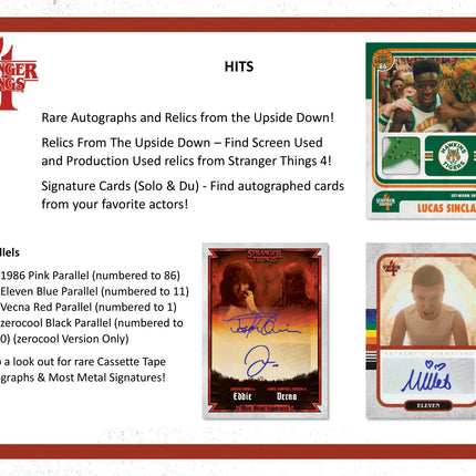 Topps - 2023 Stranger Things Season 4 - Hobby Box - The Card Vault