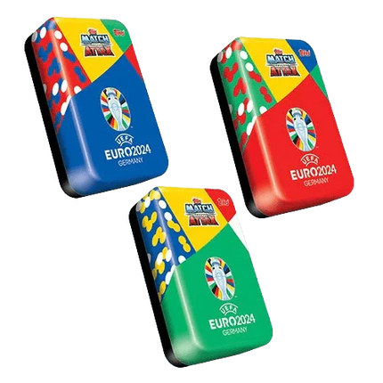 Topps - UEFA Euro 2024 Football (Soccer) Match Attax - Mega Tin - The Card Vault