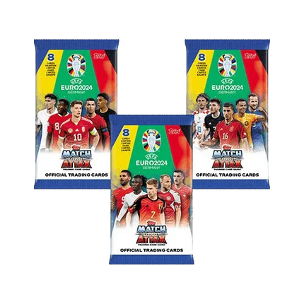 Topps - UEFA Euro 2024 Football (Soccer) Match Attax - Multipack - The Card Vault