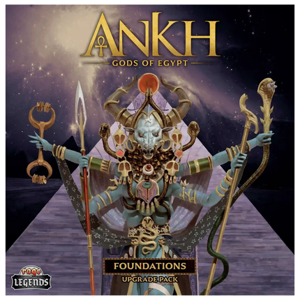 Ankh: Gods of Egypt - Foundations Upgrade Pack official English cover