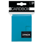 Ultra Pro - 15+ Deck Box 3 Pack - Light Blue - The Card Vault