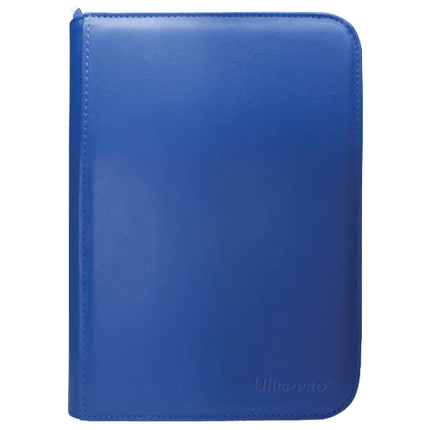 Ultra Pro - 4 Pocket Zippered Pro Binder - Blue - The Card Vault