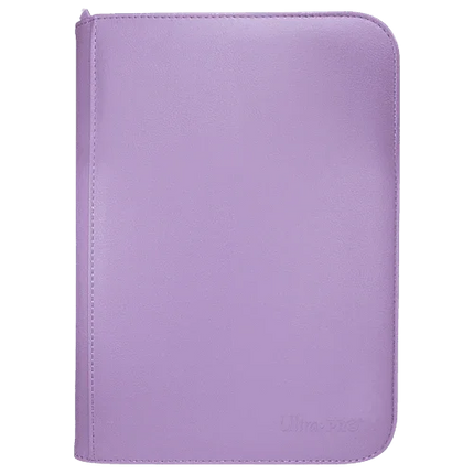 Ultra Pro - 4 Pocket Zippered Pro Binder - Purple - The Card Vault