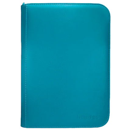 Ultra Pro - 4 Pocket Zippered Pro Binder - Teal - The Card Vault