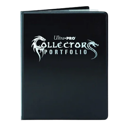 Ultra Pro - 9 Pocket Gaming Collectors Portfolio - Black - The Card Vault