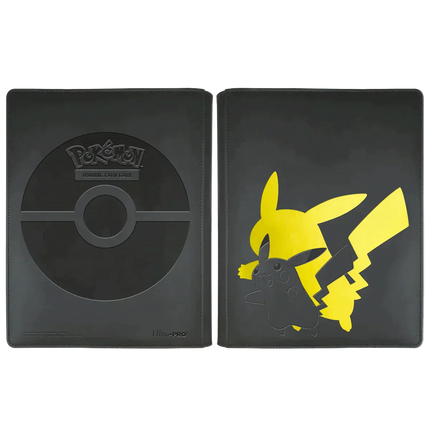 Ultra Pro - 9-Pocket Zip Pro Binder - Pokemon Elite Series Pikachu - The Card Vault