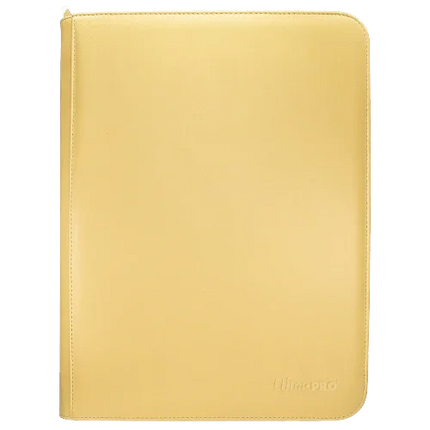 Ultra Pro - 9 Pocket Zippered Pro Binder - Yellow - The Card Vault