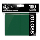 Ultra Pro - Eclipse Gloss Standard Sleeves 100pk - Forest Green - The Card Vault