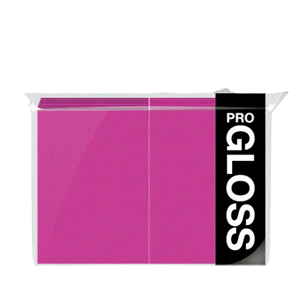 Ultra Pro - Eclipse Gloss Standard Sleeves 100pk - Hot Pink - The Card Vault