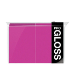 Ultra Pro - Eclipse Gloss Standard Sleeves 100pk - Hot Pink - The Card Vault