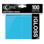Ultra Pro - Eclipse Gloss Standard Sleeves 100pk - Sky Blue - The Card Vault