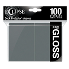 Ultra Pro - Eclipse Gloss Standard Sleeves 100pk - Smoke Grey - The Card Vault