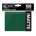 Ultra Pro - Eclipse Standard Matte Sleeves 100pk - Forest Green - The Card Vault