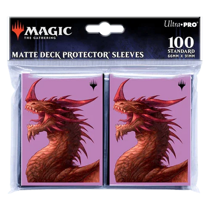 Ultra Pro - MTG: Commander Masters - 100ct Deck Protector The Ur-Dragon Sleeves - The Card Vault
