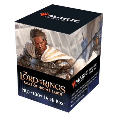 Ultra Pro - MTG: The Lord Of The Rings: Tales Of Middle-Earth - 100+ Deck Box 1 Featuring: Aragorn - The Card Vault