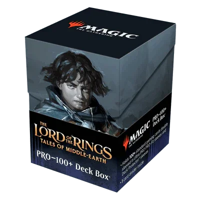 Ultra Pro - MTG: The Lord Of The Rings: Tales Of Middle-Earth - 100+ Deck Box A Featuring: Frodo - The Card Vault