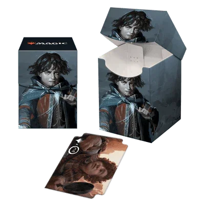 Ultra Pro - MTG: The Lord Of The Rings: Tales Of Middle-Earth - 100+ Deck Box A Featuring: Frodo - The Card Vault