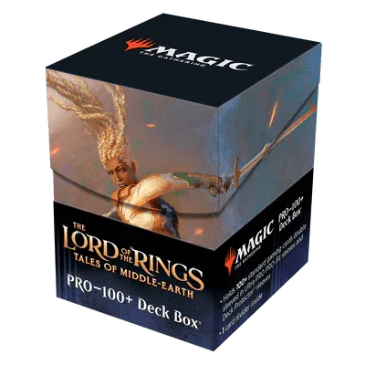 Ultra Pro - MTG: The Lord Of The Rings: Tales Of Middle-Earth - 100+ Deck Box B Featuring: Eowyn - The Card Vault