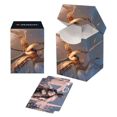 Ultra Pro - MTG: The Lord Of The Rings: Tales Of Middle-Earth - 100+ Deck Box B Featuring: Eowyn - The Card Vault