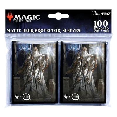 Ultra Pro - MTG: The Lord Of The Rings: Tales Of Middle-Earth - 100ct Sleeves 2 Featuring: Gandalf - The Card Vault