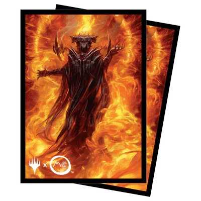 Ultra Pro - MTG: The Lord Of The Rings: Tales Of Middle-Earth - 100ct Sleeves 3 Featuring: Sauron - The Card Vault