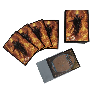 Ultra Pro - MTG: The Lord Of The Rings: Tales Of Middle-Earth - 100ct Sleeves 3 Featuring: Sauron - The Card Vault