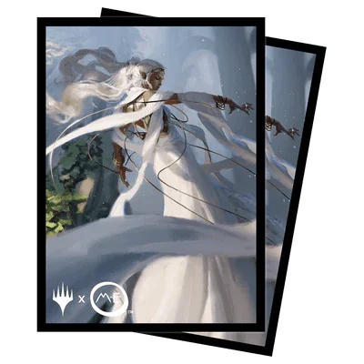 Ultra Pro - MTG: The Lord Of The Rings: Tales Of Middle-Earth - 100ct Sleeves C Featuring: Galadriel - The Card Vault