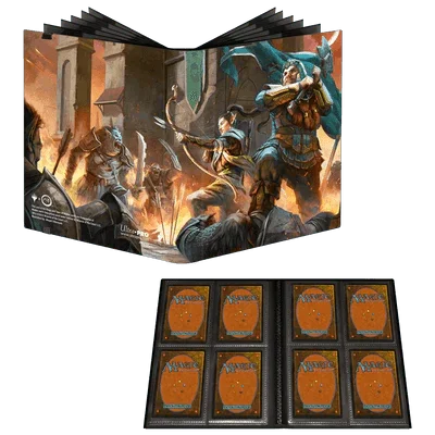 Ultra Pro - MTG: The Lord Of The Rings: Tales Of Middle-Earth - 4-Pocket PRO-Binder Featuring: Legolas & Gimli - The Card Vault