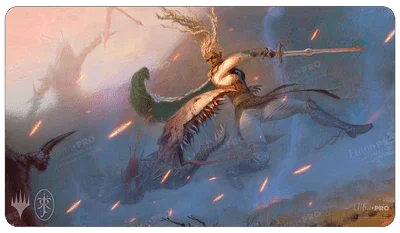 Ultra Pro - MTG: The Lord Of The Rings: Tales Of Middle-Earth - Playmat B Featuring: Eowyn - The Card Vault