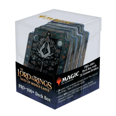 Ultra Pro - MTG: The Lord Of The Rings: Tales Of Middle-Earth - Token Dividers with Deck Box - The Card Vault