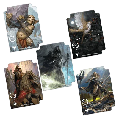Ultra Pro - MTG: The Lord Of The Rings: Tales Of Middle-Earth - Token Dividers with Deck Box - The Card Vault