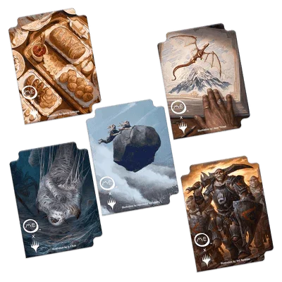 Ultra Pro - MTG: The Lord Of The Rings: Tales Of Middle-Earth - Token Dividers with Deck Box - The Card Vault