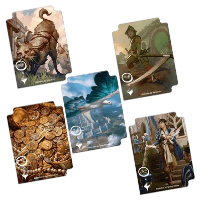 Ultra Pro - MTG: The Lord Of The Rings: Tales Of Middle-Earth - Token Dividers with Deck Box - The Card Vault