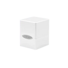 Ultra Pro - Satin Cube Deck Box - Arctic White - The Card Vault