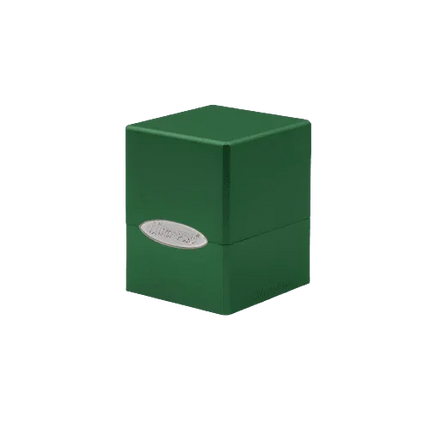 Ultra Pro - Satin Cube Deck Box - Forest Green - The Card Vault