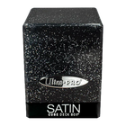 Ultra Pro - Satin Cube Deck Box - Glitter Black - The Card Vault