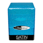 Ultra Pro - Satin Cube Deck Box - Glitter Blue - The Card Vault