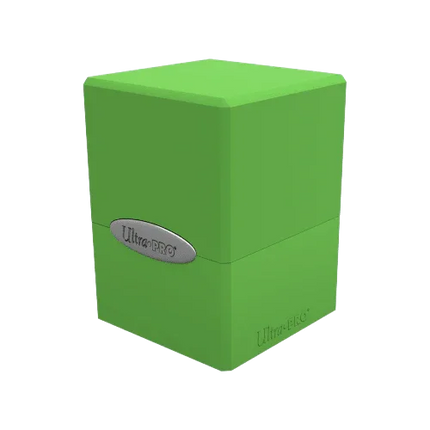 Ultra Pro - Satin Cube Deck Box - Lime Green - The Card Vault