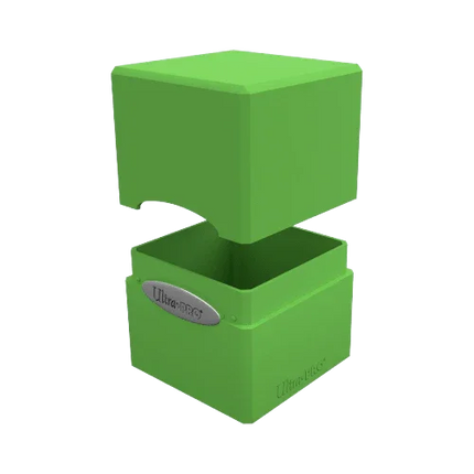 Ultra Pro - Satin Cube Deck Box - Lime Green - The Card Vault